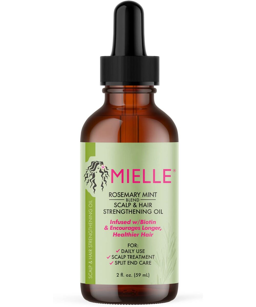 Alternative view of Mielle Organics Rosemary Mint Hair oil with dermo roller set