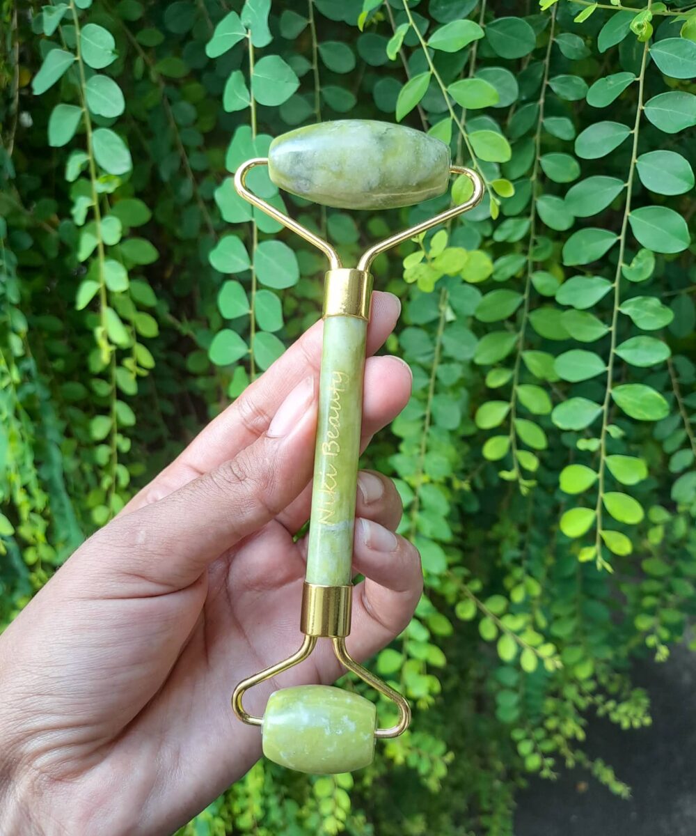 Niki Beauty Original Green Jade Face Roller
