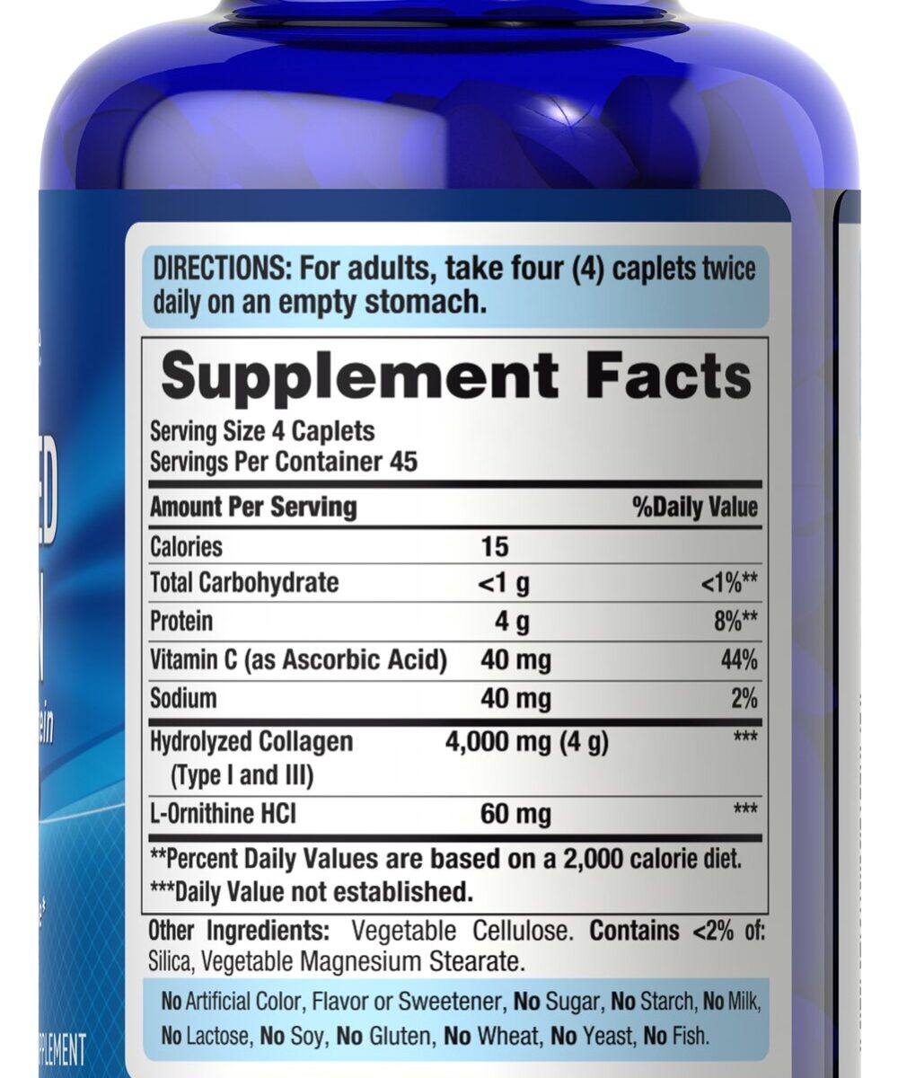 Alternative view of Puritan's Pride Add to favorites Hydrolyzed Collagen 1000 mg