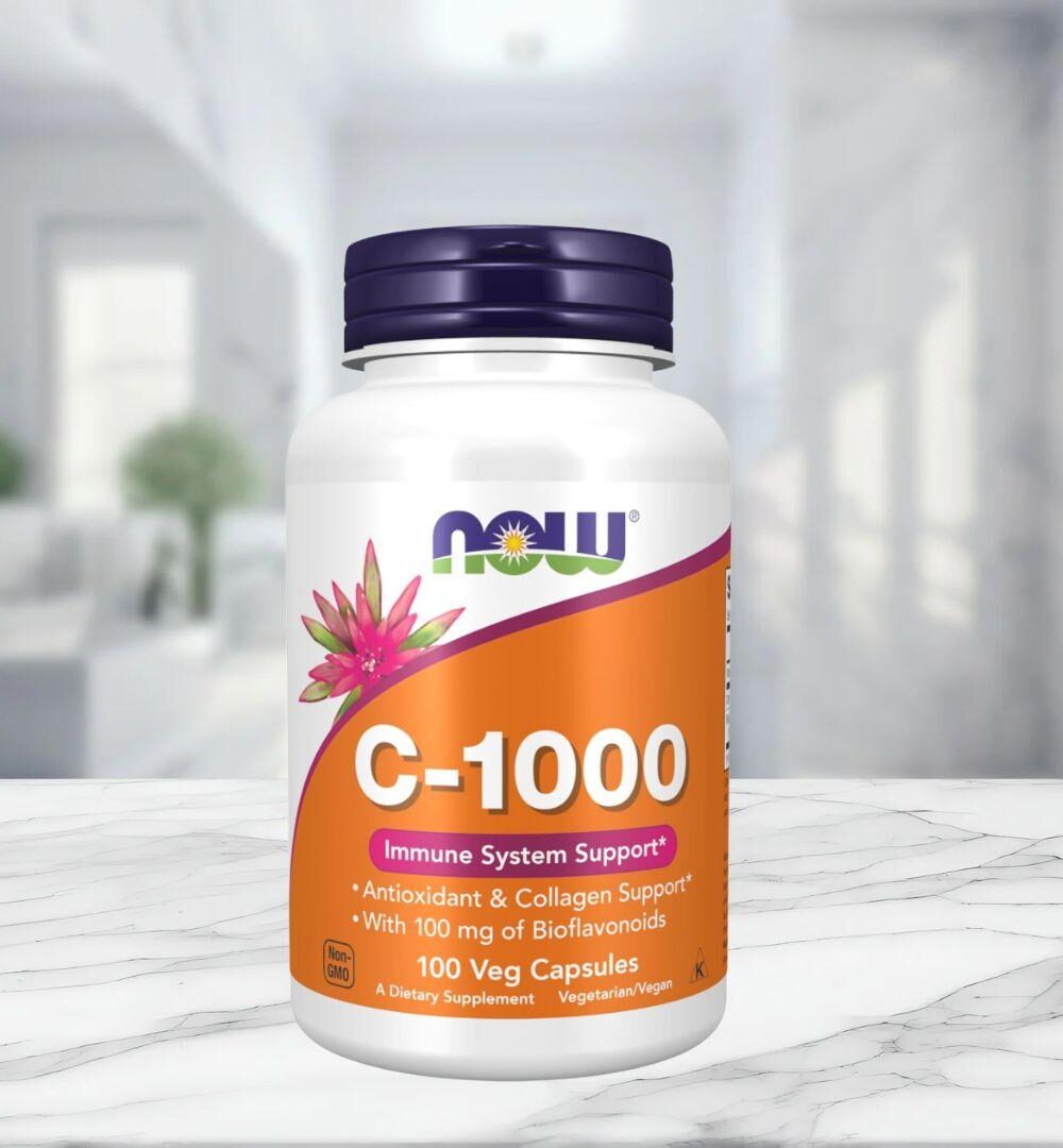 NOW Foods Vitamin C-1000 – 100 Capsules