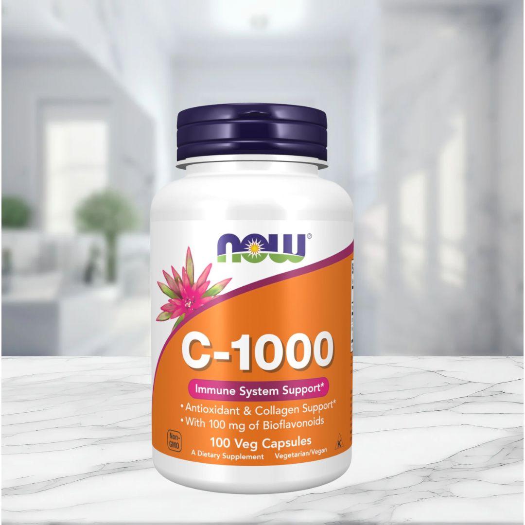 NOW Foods Vitamin C-1000 – 100 Capsules