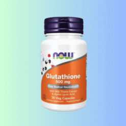 NOW Foods Supplements, Glutathione 500 mg- 30 Capsules