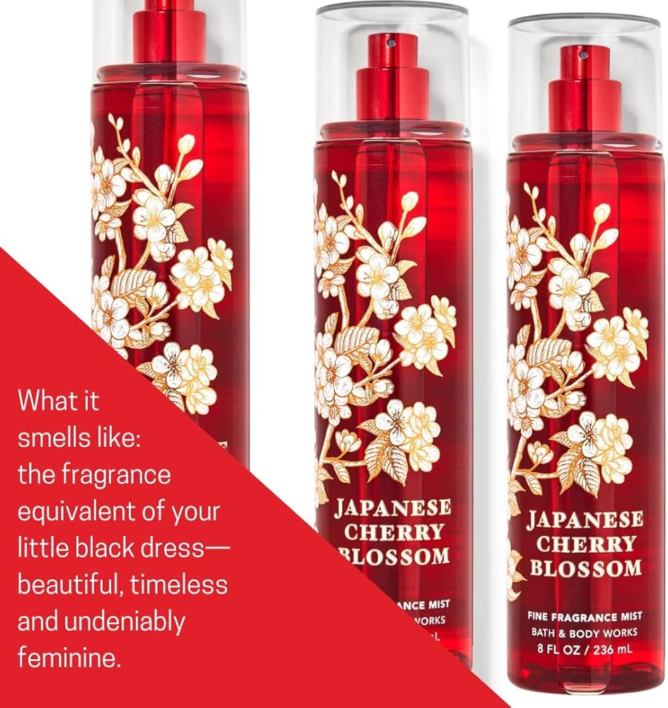 Bath & Body Japanese Cherry Blossom Fragrance Mist 236ml - Image 2