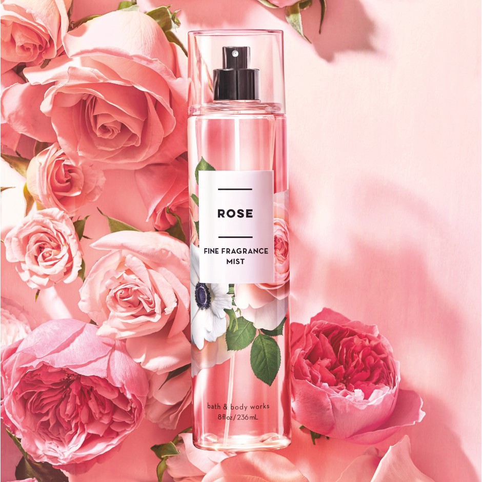 Bath & Body Works Rose Fragrance Mist 236ml