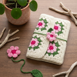 Crochet Book Cover / Sleeve (customisable)