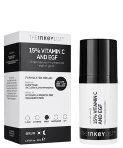 The INKEY List™ 15% Vitamin C and EGF Serum 30ml