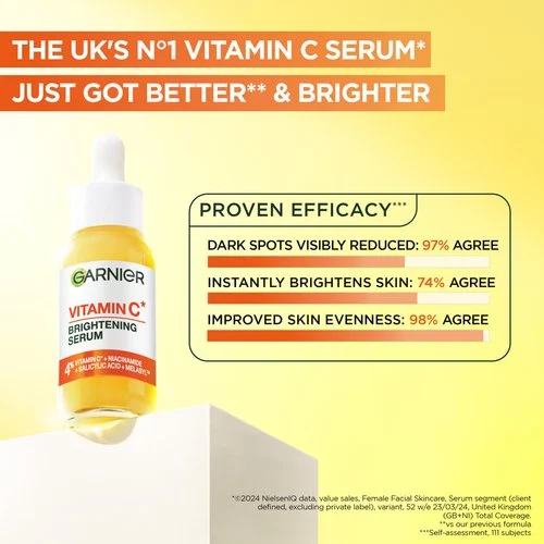 Alternative view of Garnier Brightening Vitamin C Serum 30ml