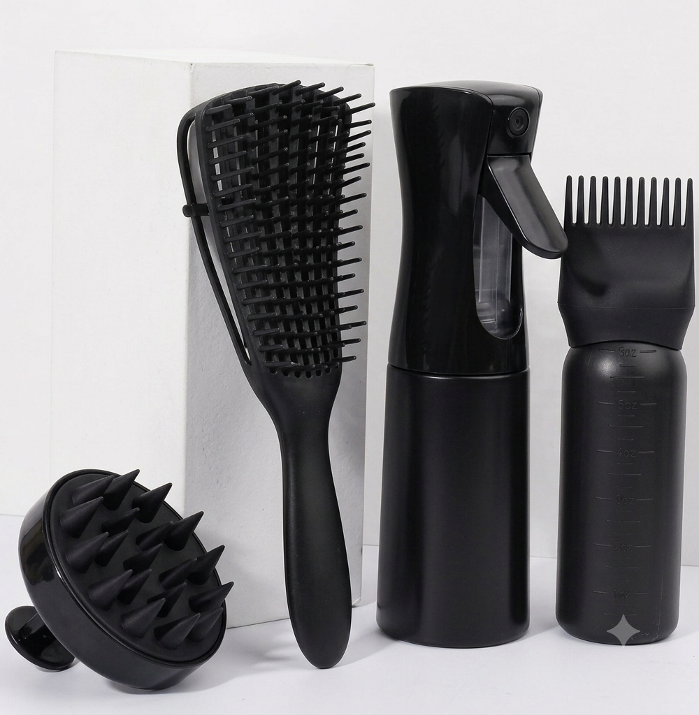 Niki Beauty 4Pcs Hair Tool Set - PRE ORDER