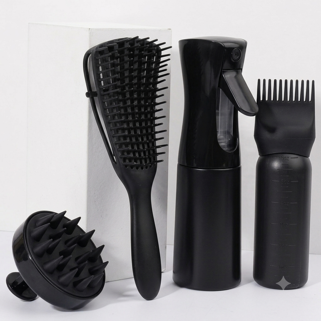 Niki Beauty 4Pcs Hair Tool Set - PRE ORDER
