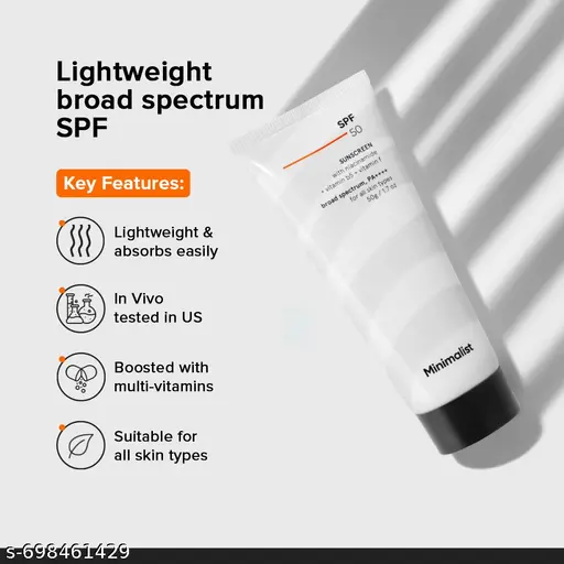 Alternative view of Minimalist SPF 50 Sunscreen - 50g